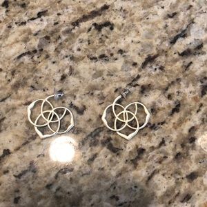 Kendra Scott earrings- gold